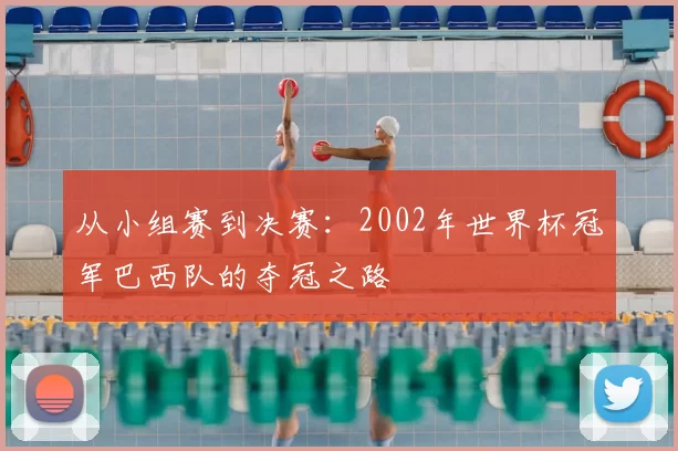 从小组赛到决赛：2002年世界杯冠军巴西队的夺冠之路